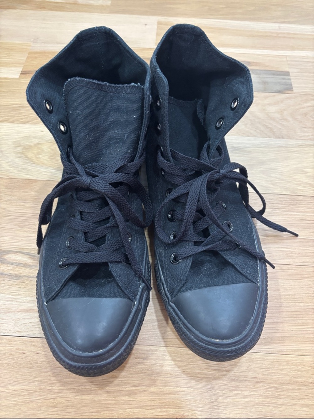 Converse All Star Black High-Top Sneakers Men’s 8.5, Women’s 10.5